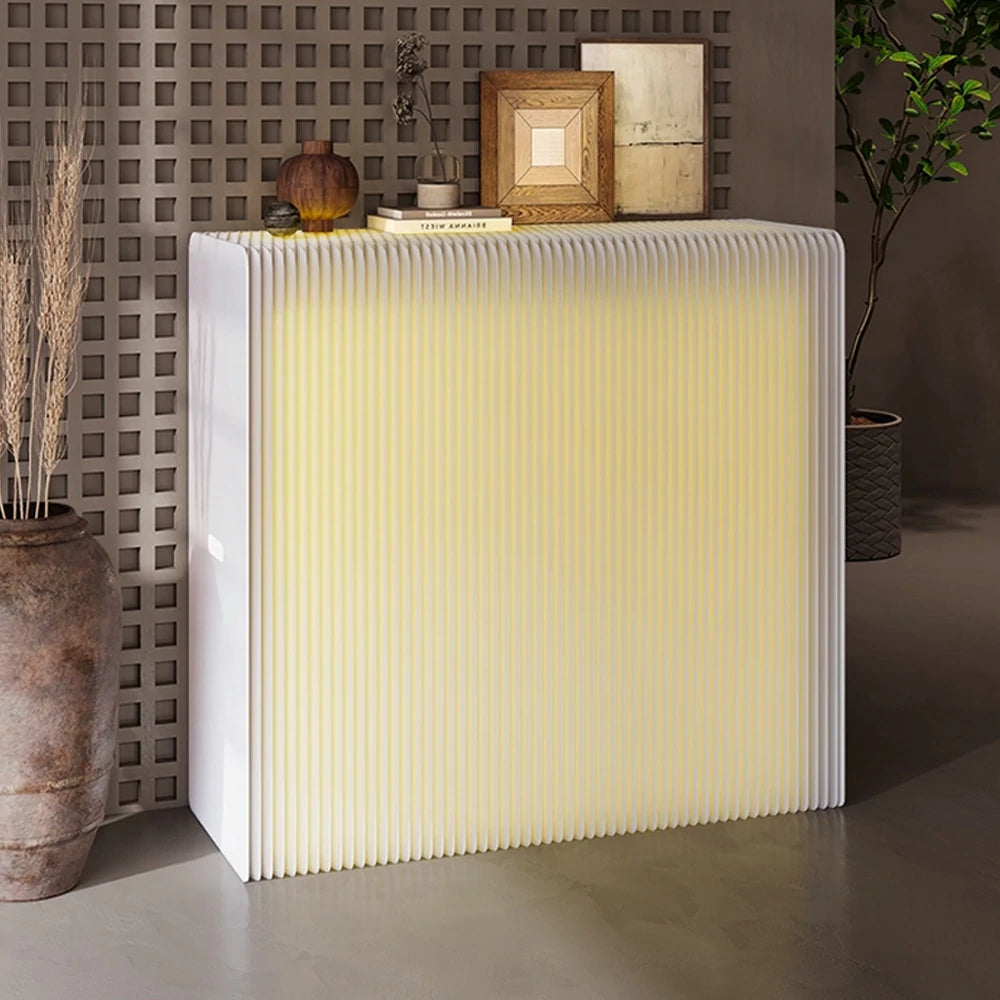 LIVARA 200cm Foldable Partition Display Cabinet - Lighting Edition