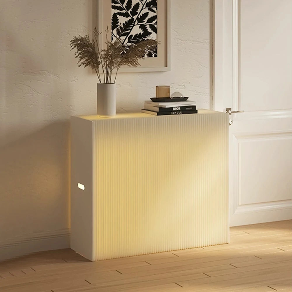 LIVARA 200cm Foldable Partition Display Cabinet - Lighting Edition