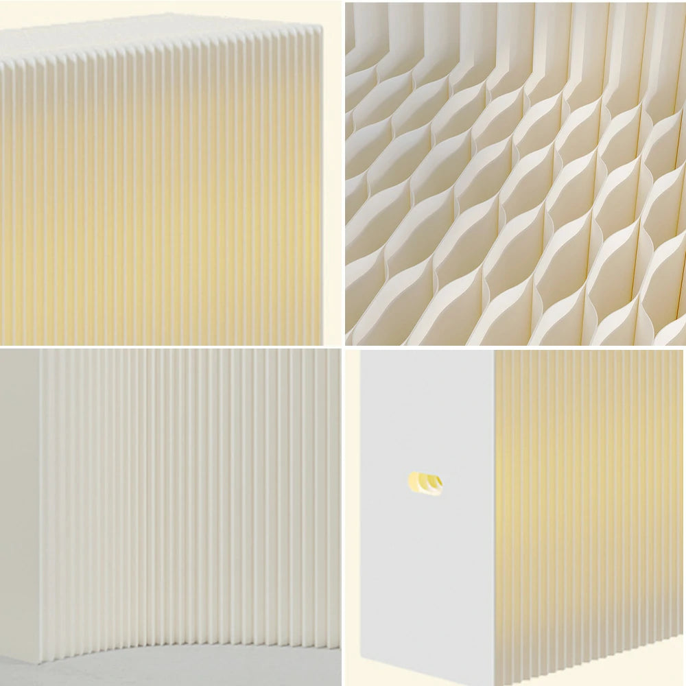 LIVARA 200cm Foldable Partition Display Cabinet - Lighting Edition