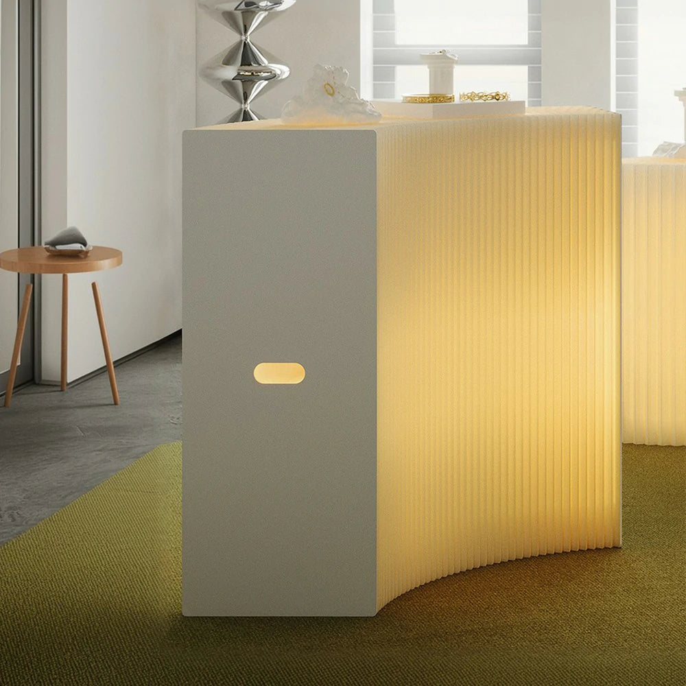 LIVARA 200cm Foldable Partition Display Cabinet - Lighting Edition