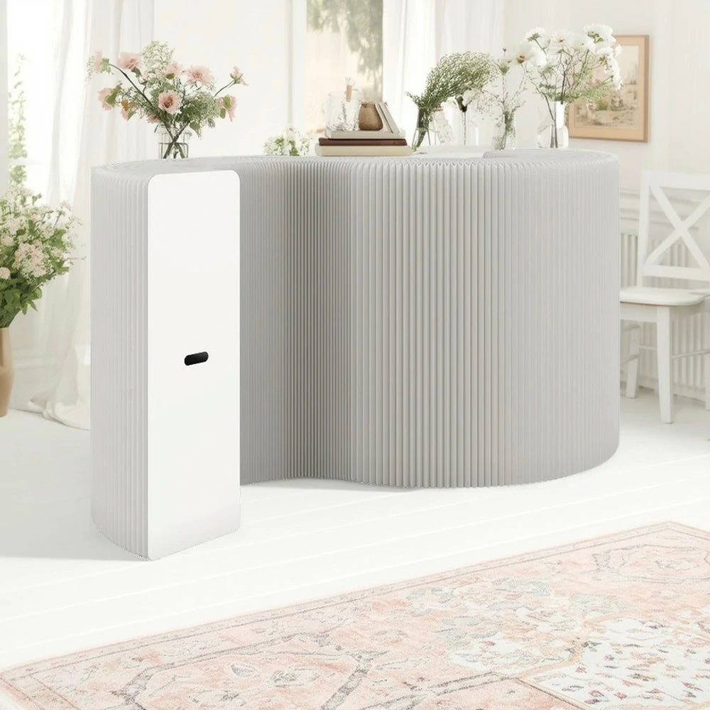 LIVARA 300cm Foldable Partition Display Cabinet - Cannot Emit Light