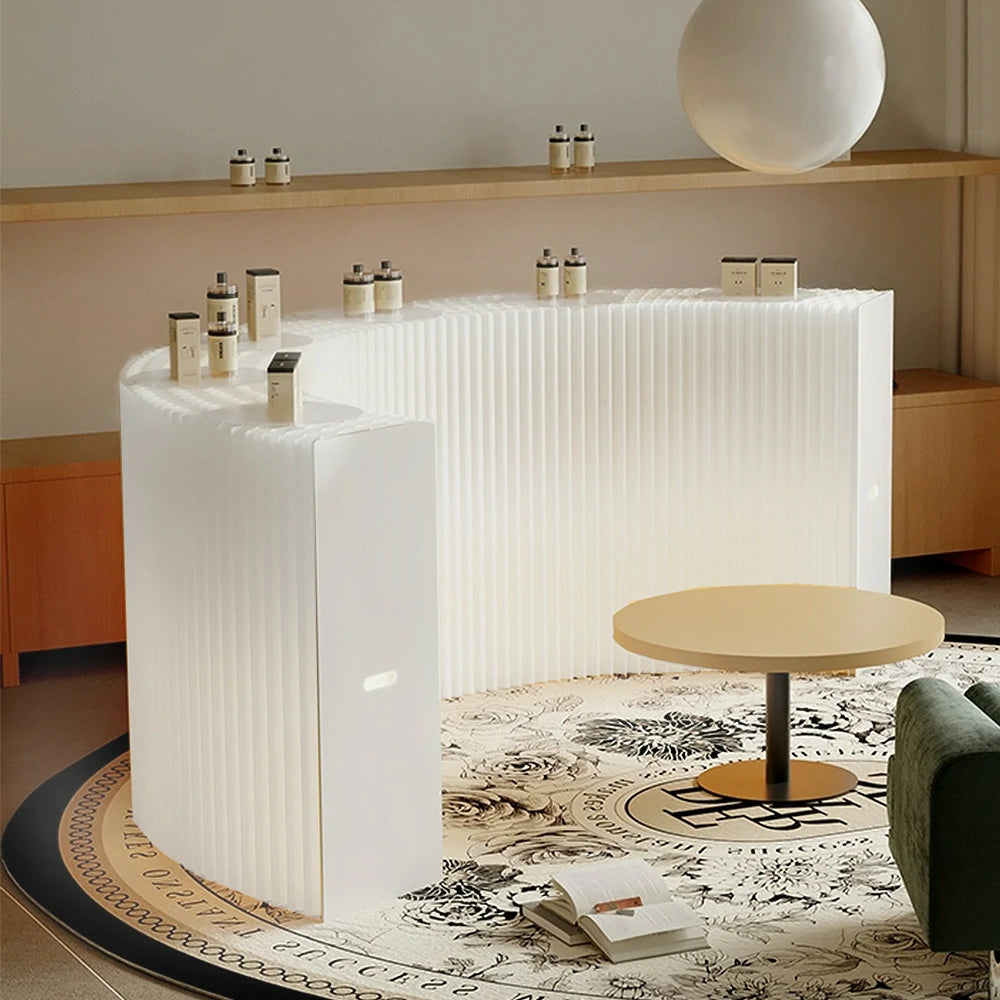 LIVARA 300cm Foldable Partition Display Cabinet - Cannot Emit Light