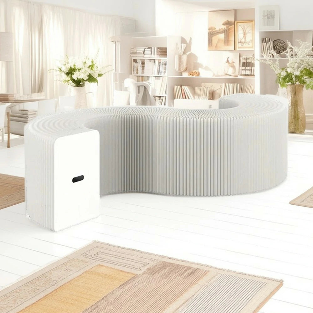 LIVARA 300cm Foldable Partition Display Cabinet - Cannot Emit Light