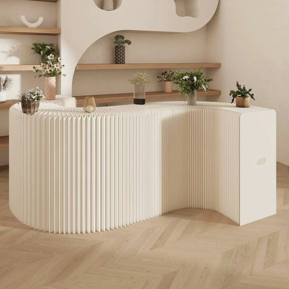 LIVARA 300cm Foldable Partition Display Cabinet - Cannot Emit Light