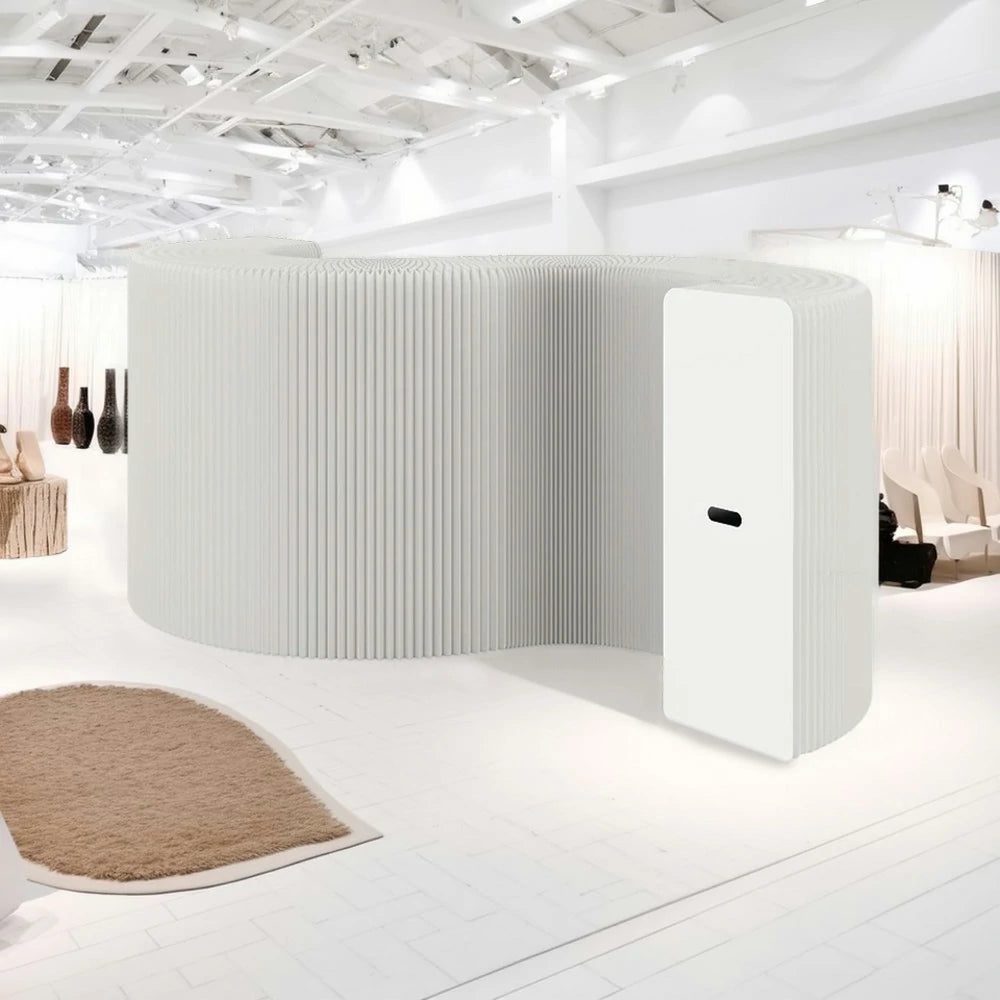 LIVARA 300cm Foldable Partition Display Cabinet - Cannot Emit Light