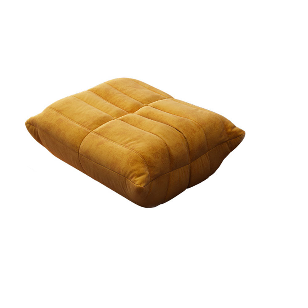 LIVARA B001 84/90/130/160CM Length Yellow Minimalist Style Dual-Layer High-Resilience Foam Compressed Sofa