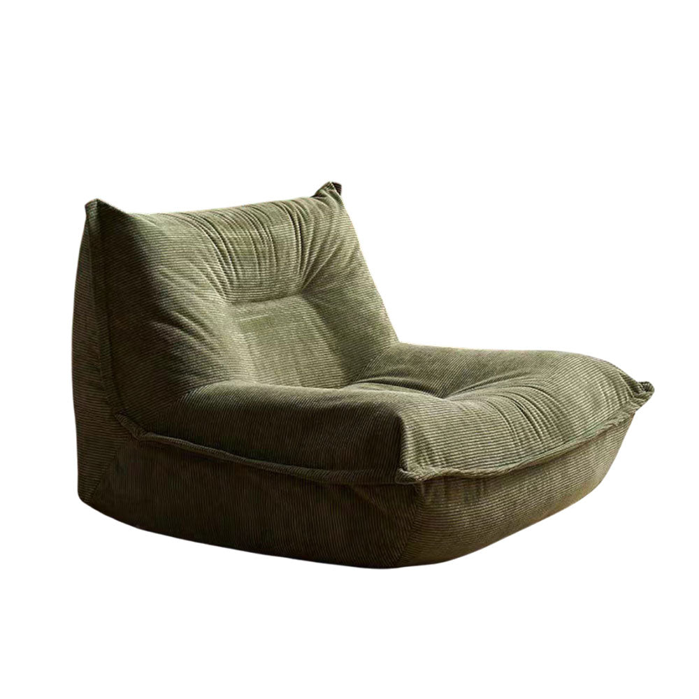 LIVARA B002 90CM Length Green&Grey Minimalist Style Dual-Layer High-Resilience Foam Compressed Sofa