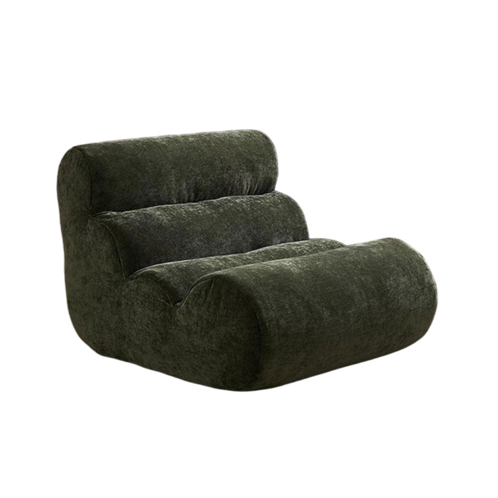 LIVARA B005 90CM Length Blue&Grey&Green&Khaki&Brown Minimalist Style Dual-Layer High-Resilience Foam Compressed Sofa