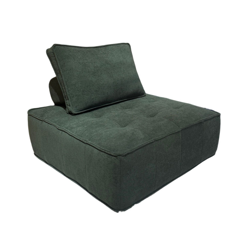 LIVARA B008 85/100CM Length White&Pinke&Green&Blue Minimalist Style Dual-Layer High-Resilience Foam Compressed Sofa
