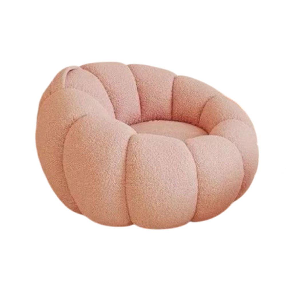 LIVARA B010 102CM Length Pink&Colorful Minimalist Style Dual-Layer High-Resilience Foam Compressed Sofa