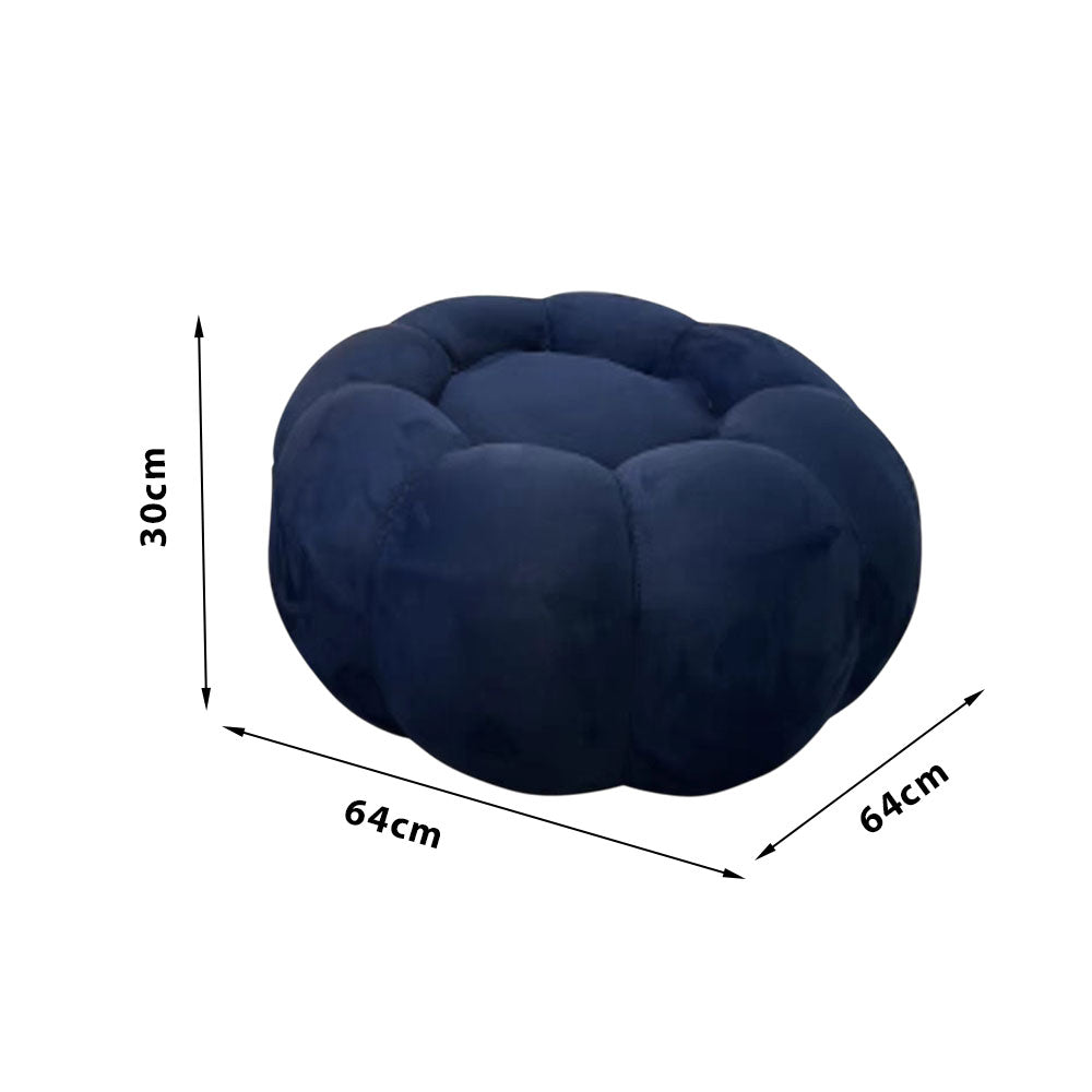 LIVARA B010 64CM Length Pink&Blue Minimalist Style Compressed Sofa Footrest