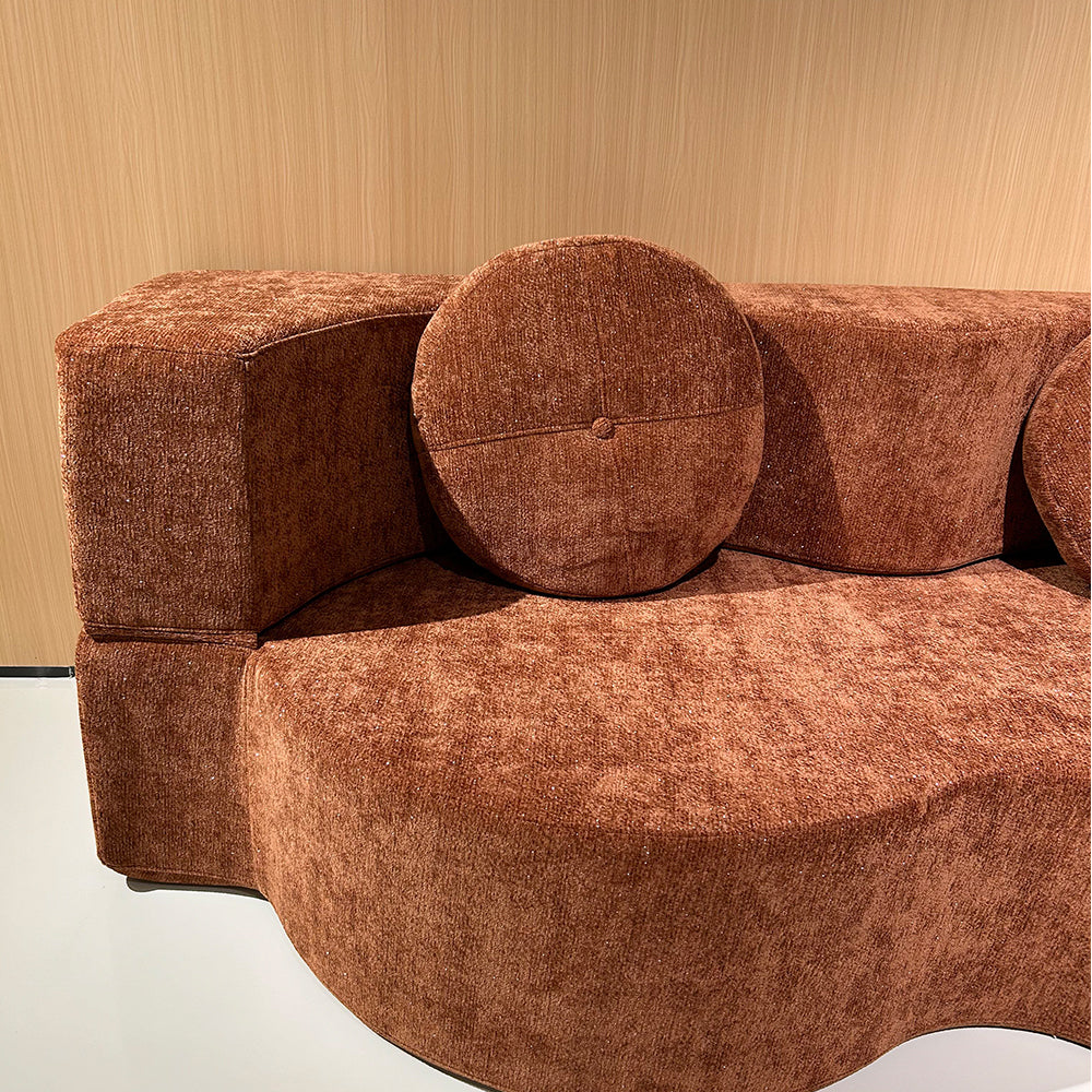 LIVARA B104 200cm Length Compressed Sofa Plush Comfort Frameless Construction Design