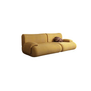 LIVARA B302 220cm Length Compressed Sofa Seamless Frameless Construction - Yellow