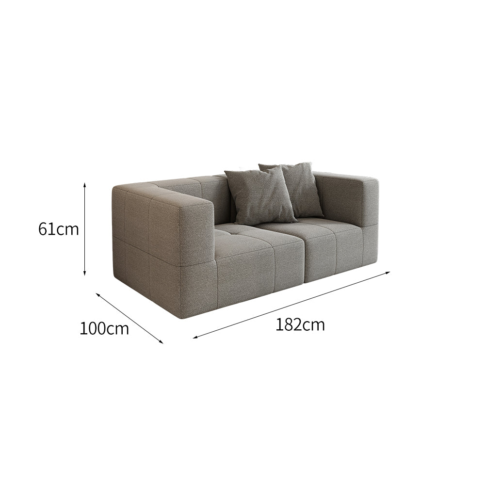 LIVARA B305 2-seater/3-seater Compressed Sofa/Footrest Frameless Construction Design