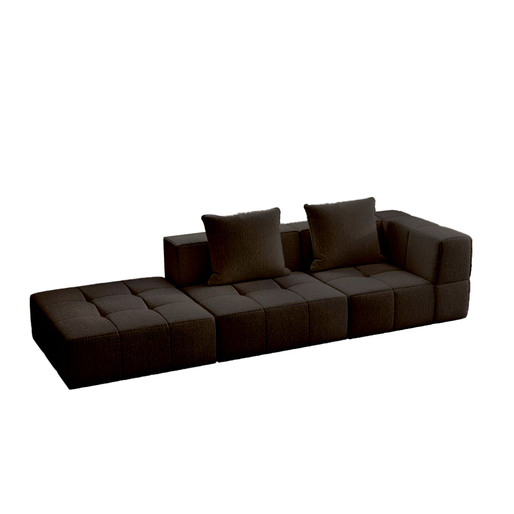 LIVARA B305 3-seater 272cm Length Compressed Sofa with Footrest Frameless Construction Design