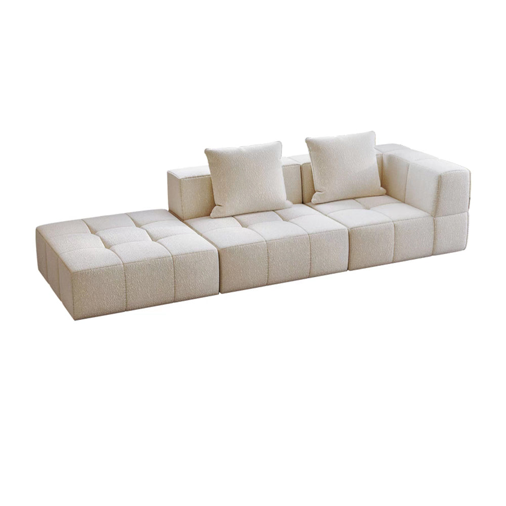 LIVARA B305 3-seater 272cm Length Compressed Sofa with Footrest Frameless Construction Design
