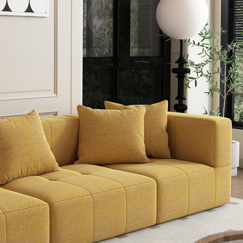 LIVARA B305 3-seater 272cm Length Compressed Sofa with Footrest Frameless Construction Design