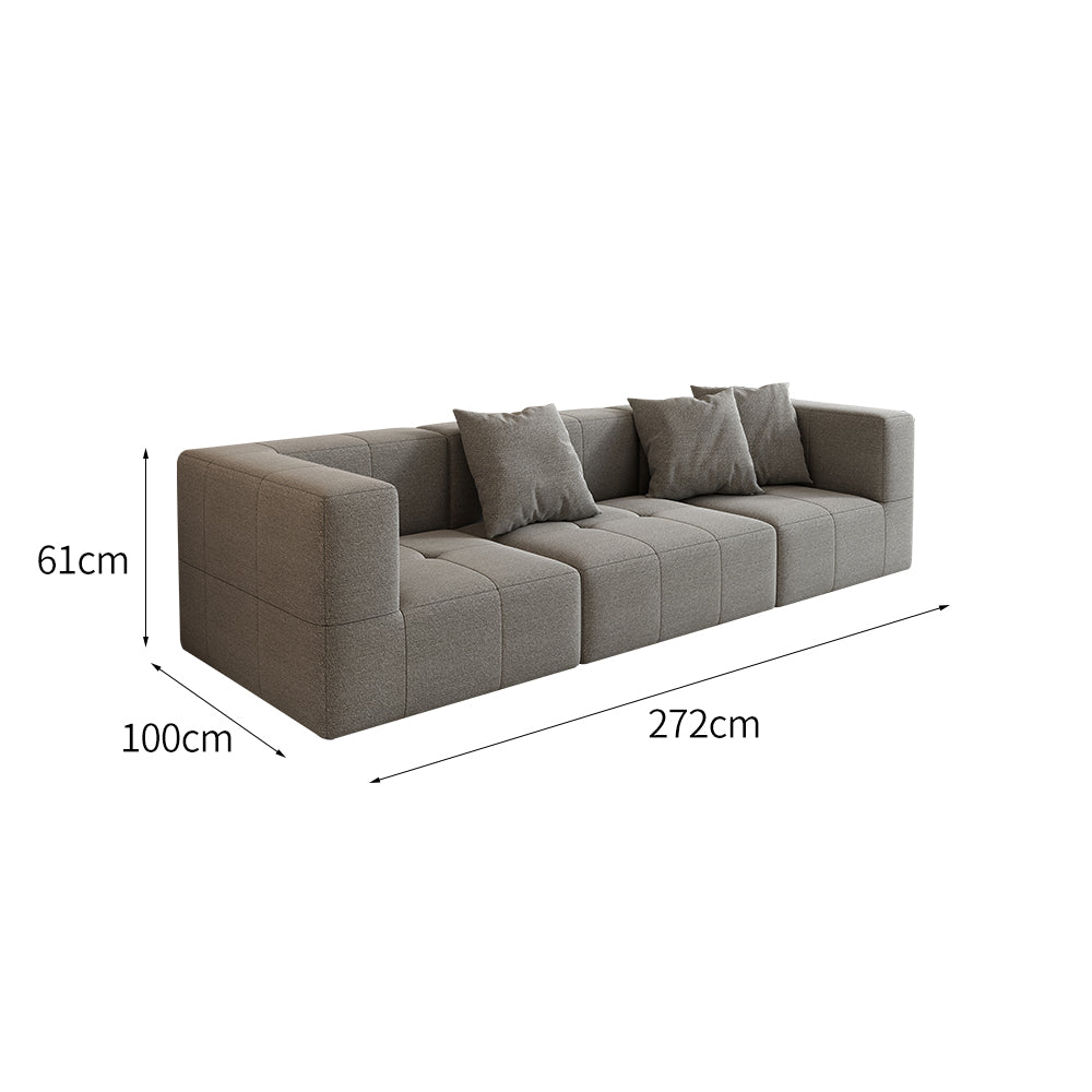 LIVARA B305 2-seater/3-seater Compressed Sofa/Footrest Frameless Construction Design