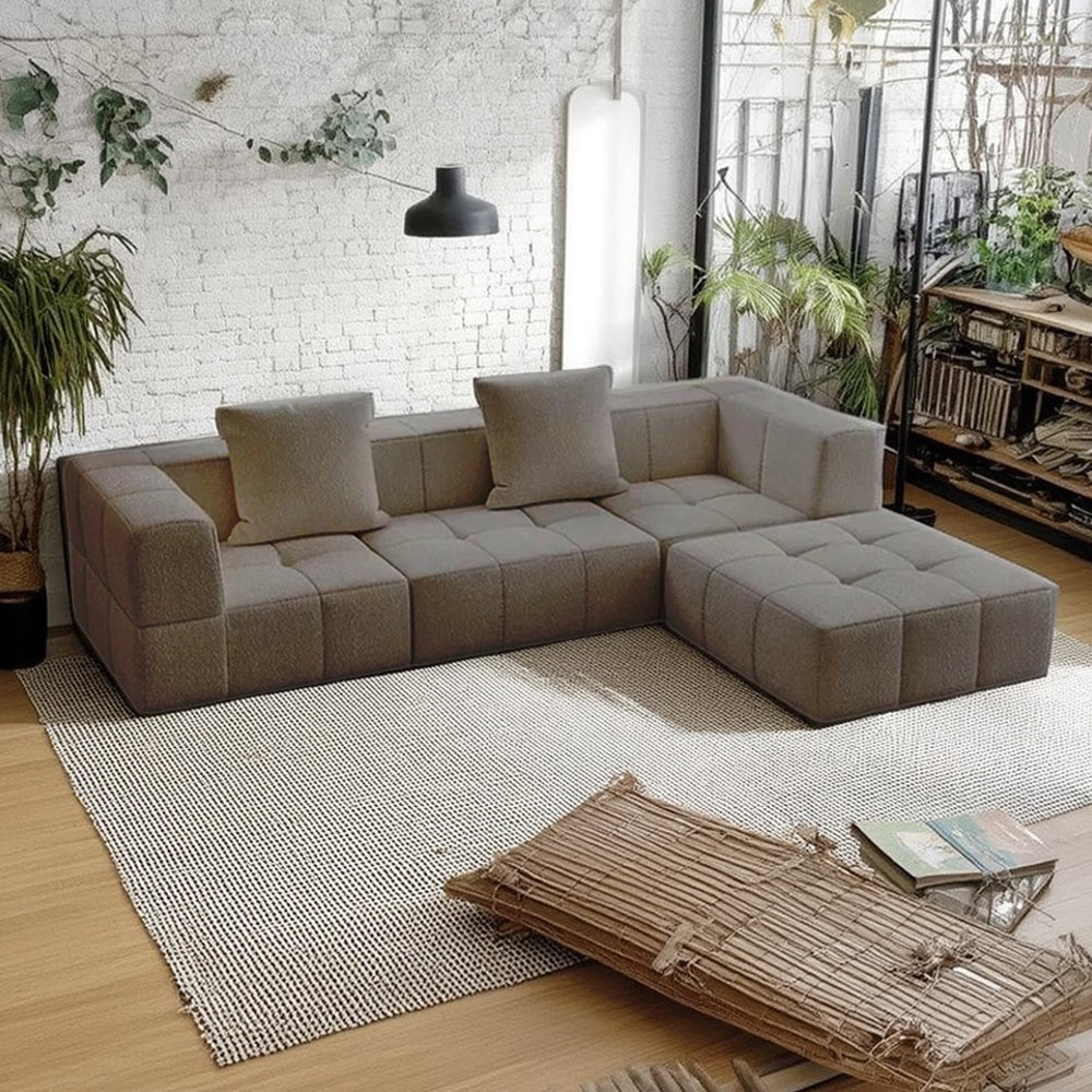 LIVARA B305 2-seater/3-seater Compressed Sofa/Footrest Frameless Construction Design