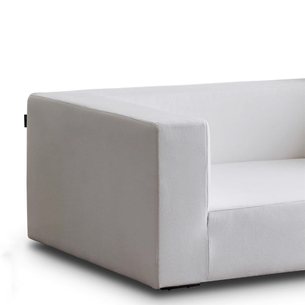 LIVARA B306 200/280cm Length Compressed Sofa Frameless Construction Design - White