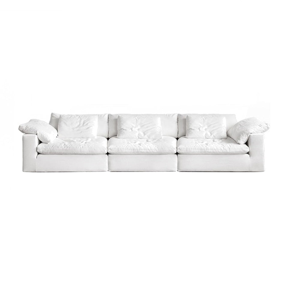 LIVARA B306 200/280cm Length Compressed Sofa Frameless Construction Design - White