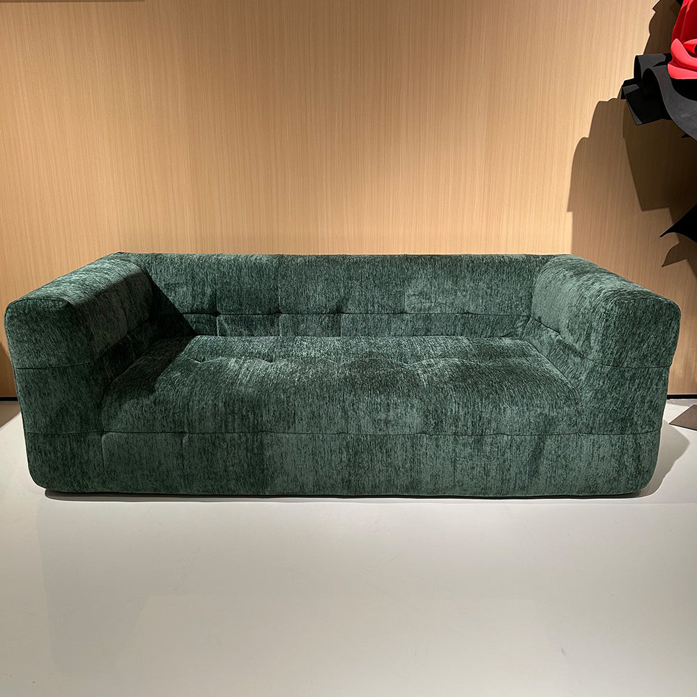 LIVARA B307 200cm Length Compressed Sofa Plush Comfort Frameless Construction Design - Green