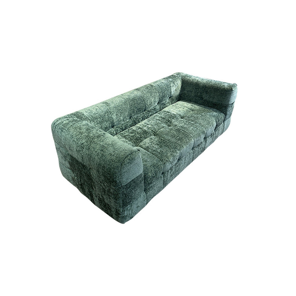 LIVARA B307 200cm Length Compressed Sofa Plush Comfort Frameless Construction Design - Green
