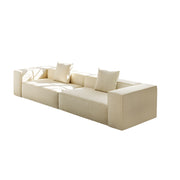LIVARA B308 200/300cm Length Compressed Sofa Frameless Construction Design - White