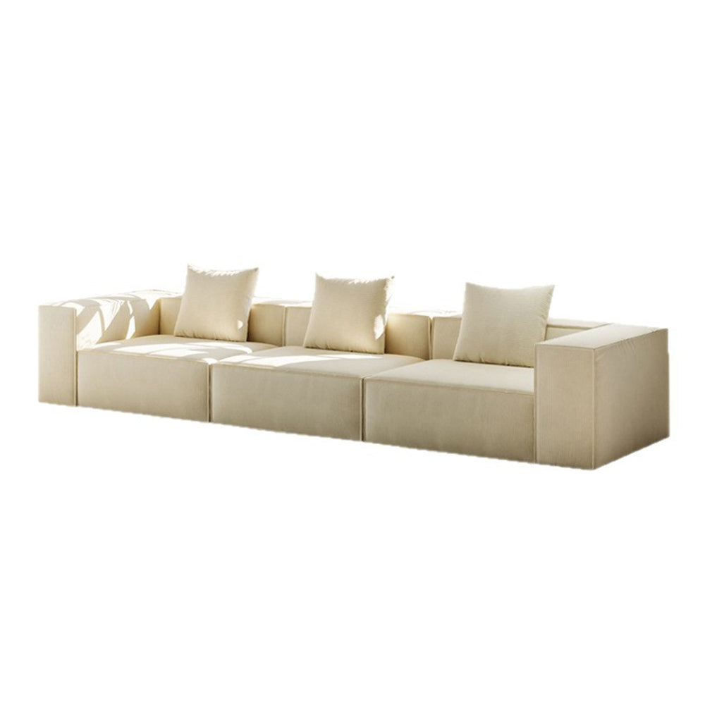 LIVARA B308 200/300cm Length Compressed Sofa Frameless Construction Design - White