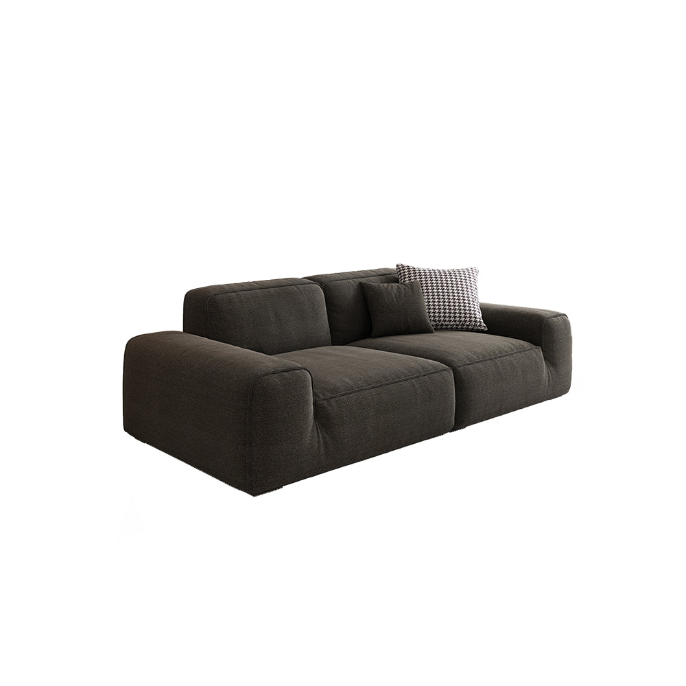 LIVARA B311 240/260/280cm Length Compressed Sofa Seamless Frameless Construction - Black