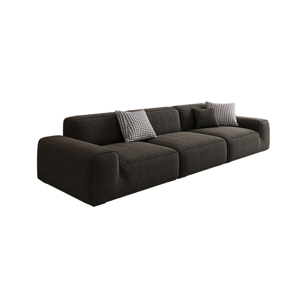 LIVARA B311 240/260/280cm Length Compressed Sofa Seamless Frameless Construction - Black