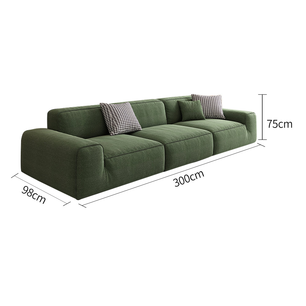 LIVARA B311 300cm Length Compressed Sofa Seamless Frameless Construction