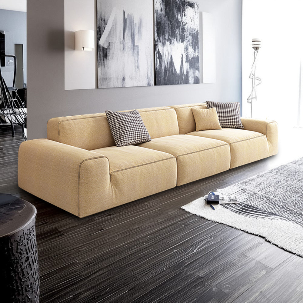LIVARA B311 300cm Length Compressed Sofa Seamless Frameless Construction
