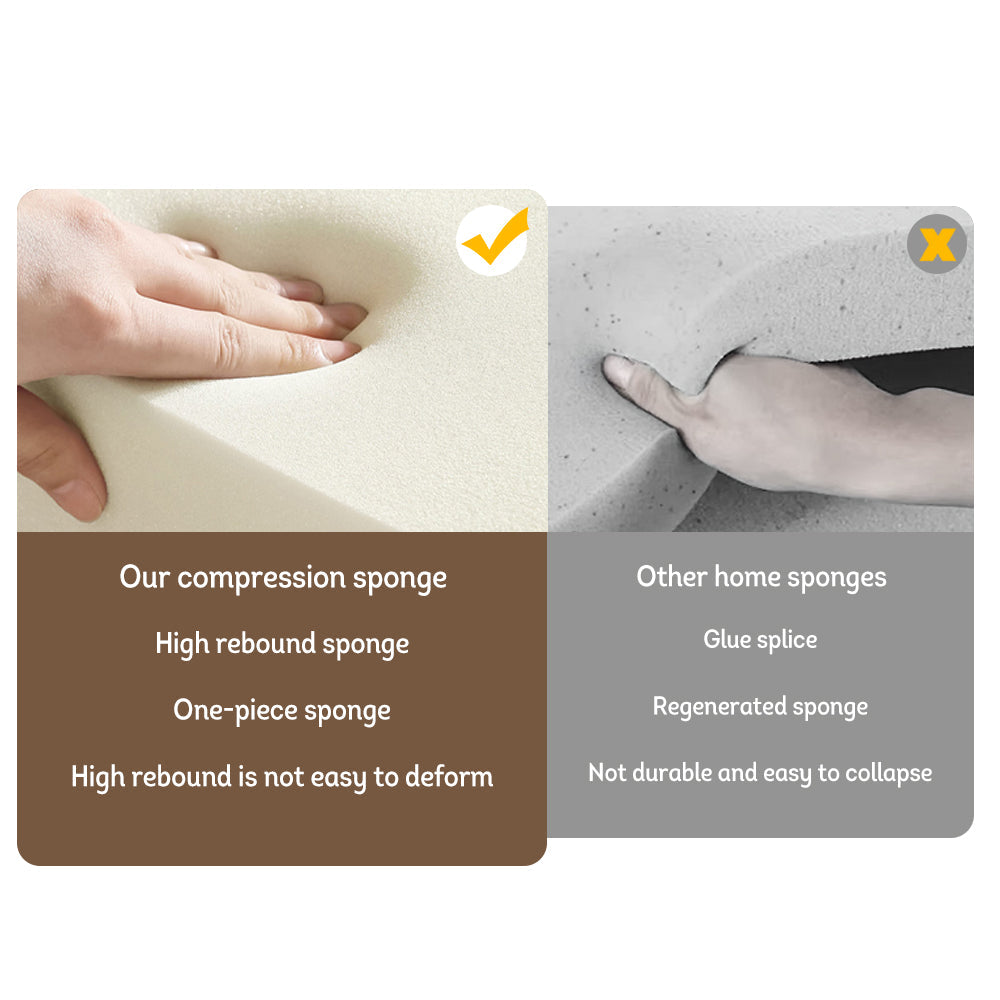 LIVARA B311 300cm Length Compressed Sofa Seamless Frameless Construction