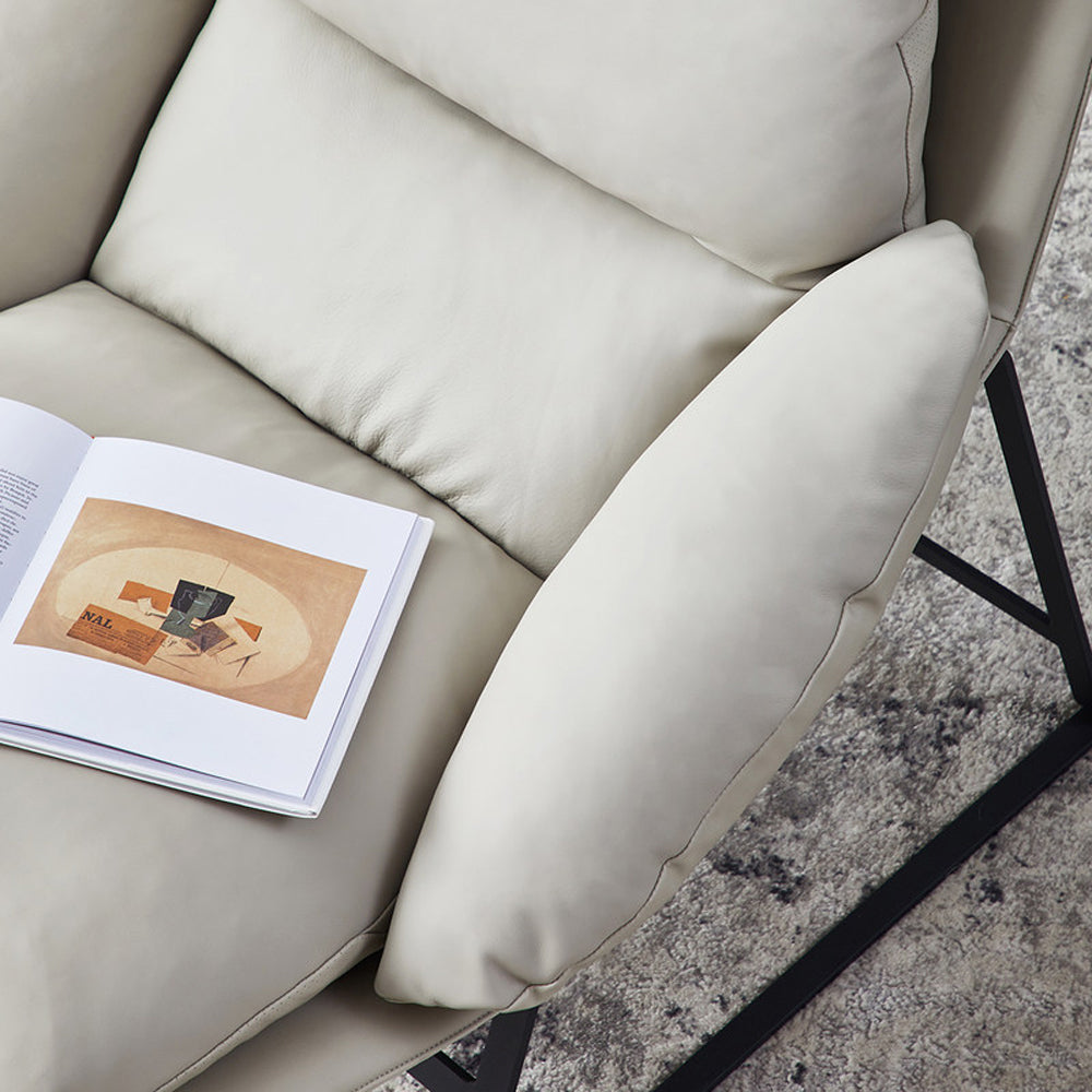 LIVARA EC1151 Minimalist Style Fixed Feet Leisure Chair