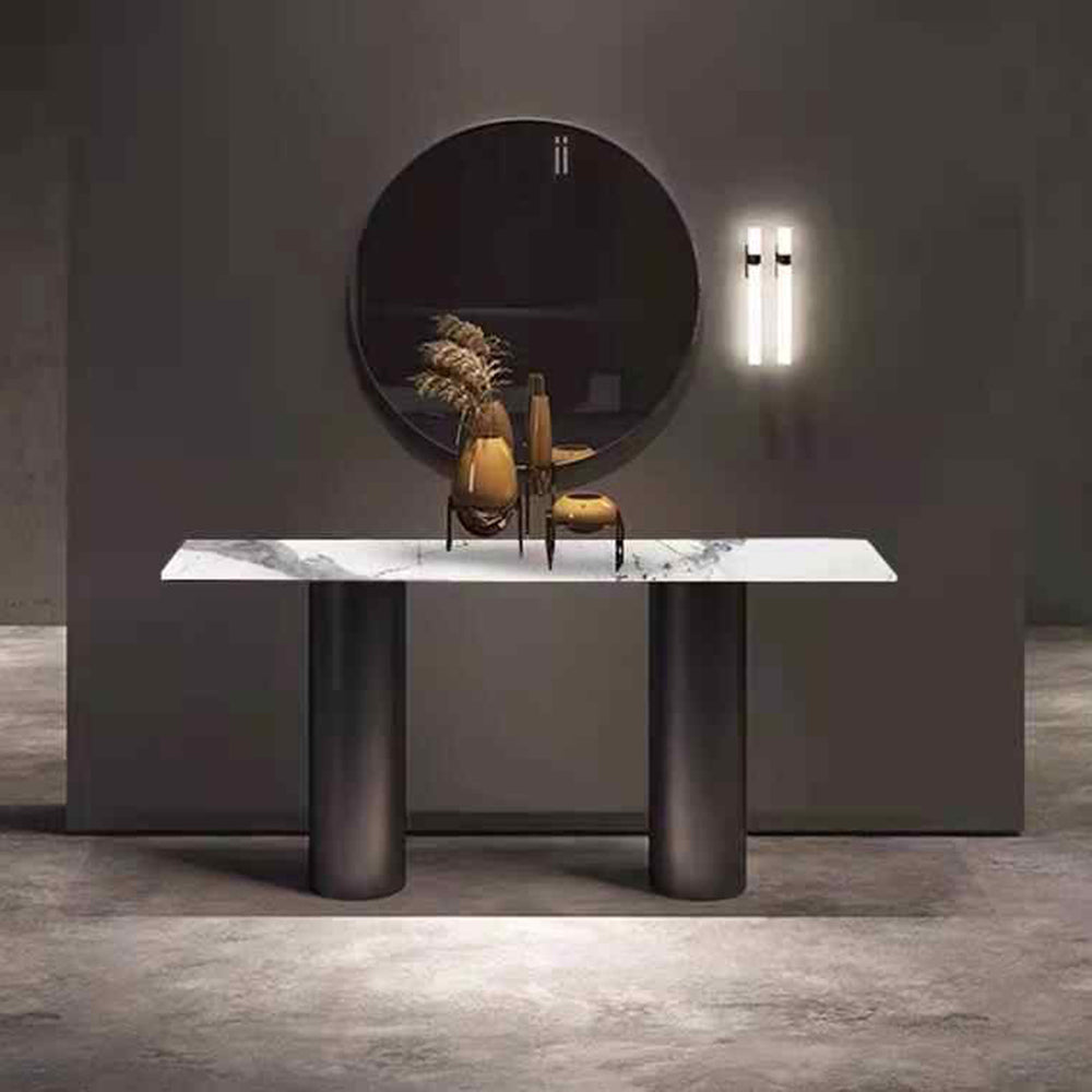 LUXORA CC1011 120/140/160cm Minimalist Style Sintered Stone Top Console Table
