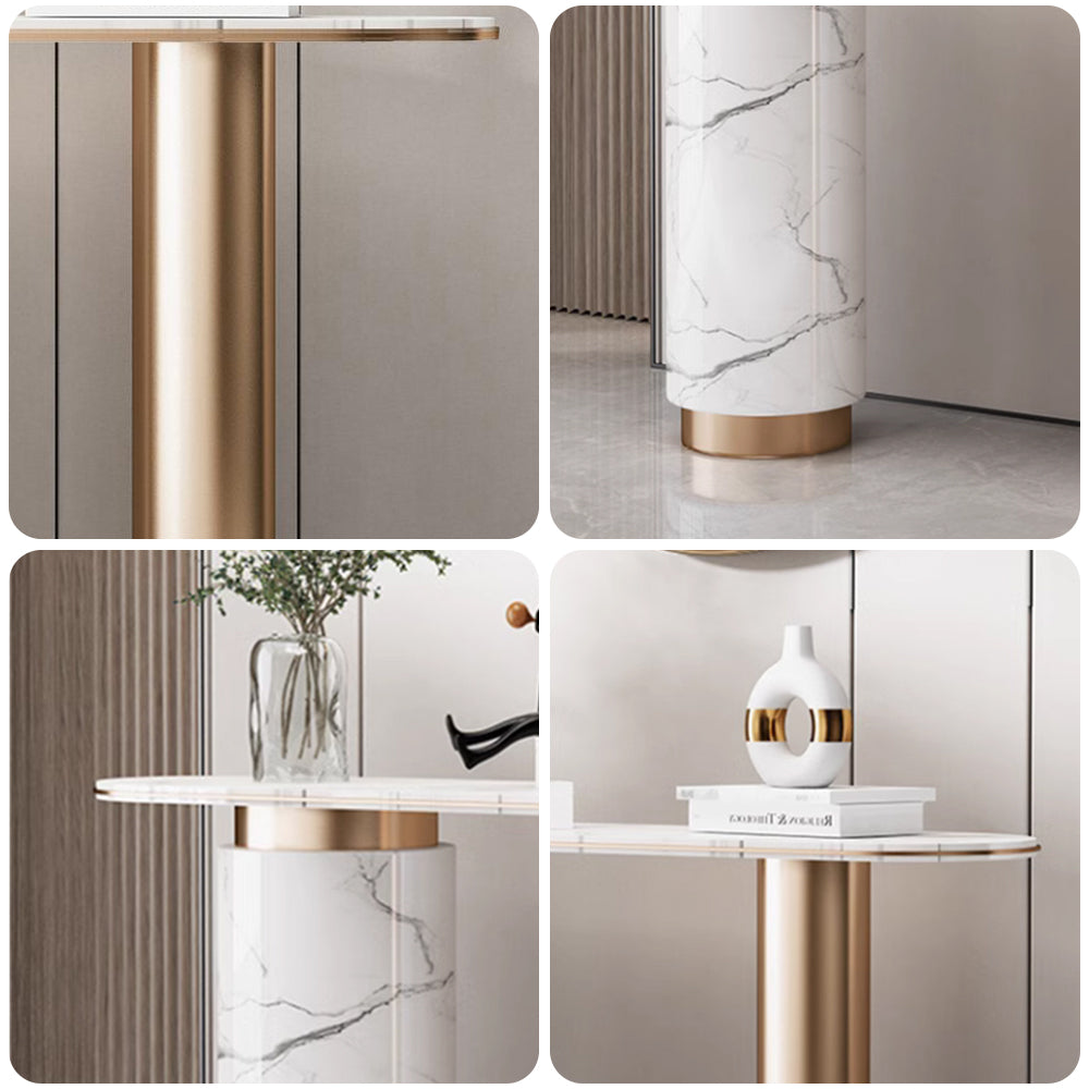 LUXORA CC1021 120/150cm Length Console Table Sintered Stone Countertop