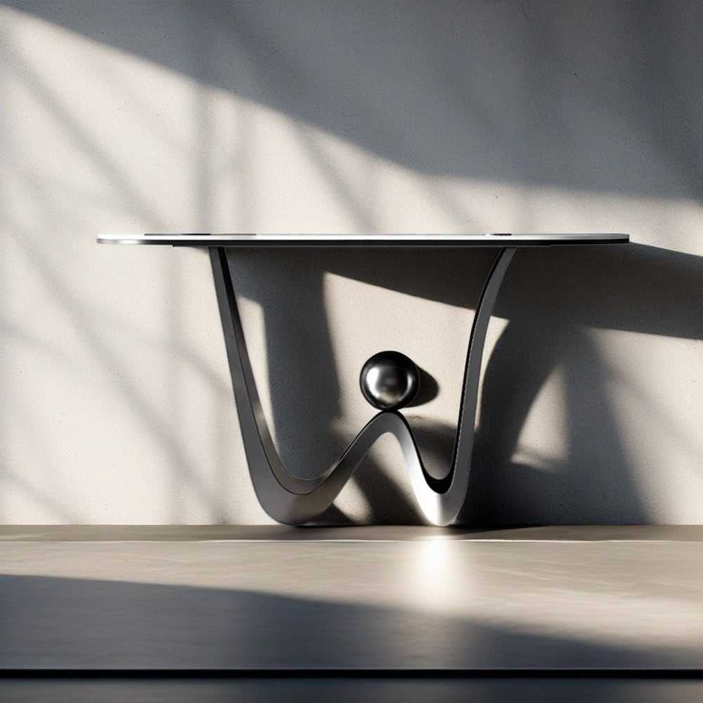 LUXORA CC1023 120/150cm Length Console Table Sintered Stone Countertop