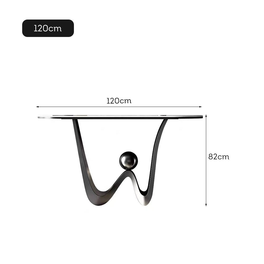 LUXORA CC1023 120/150cm Length Console Table Sintered Stone Countertop