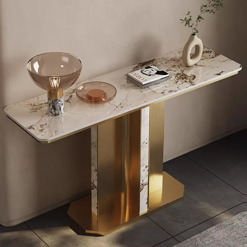 LUXORA CC1026 120/150cm Length Console Table Sintered Stone Countertop
