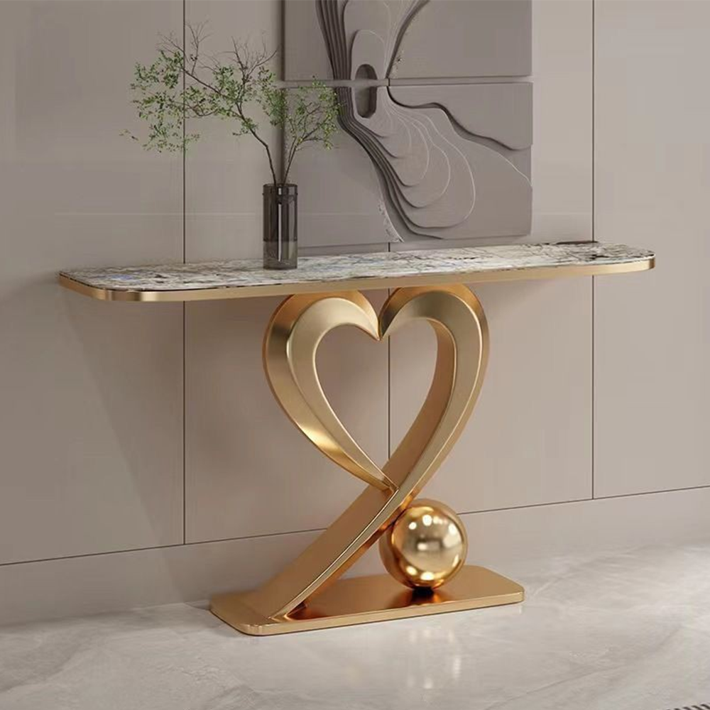 LUXORA CC1027 120/150cm Length Console Table Sintered Stone Countertop