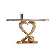 LUXORA CC1027 120/150cm Length Console Table Sintered Stone Countertop