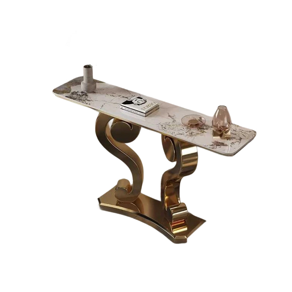 LUXORA CC1029 120/150cm Length Console Table Sintered Stone Countertop