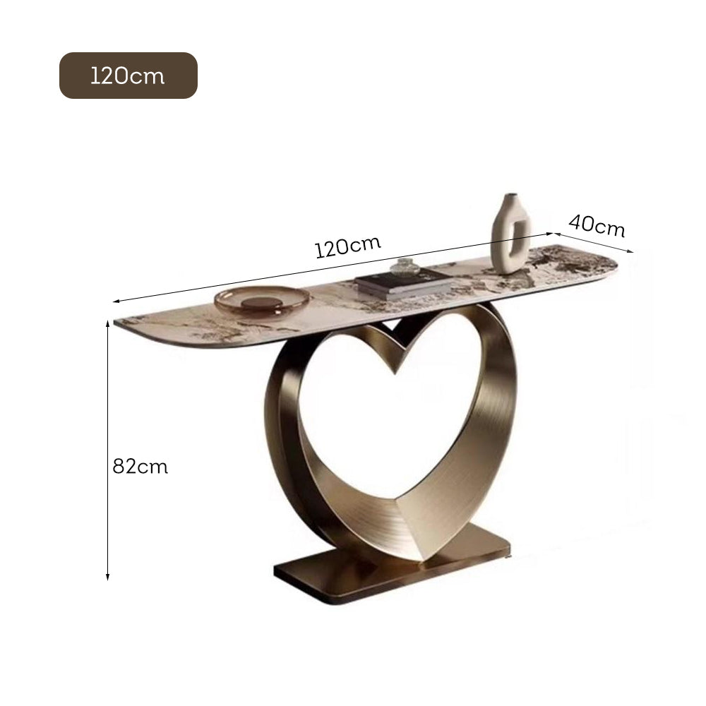LUXORA CC1031 120/150cm Length Console Table Sintered Stone Countertop