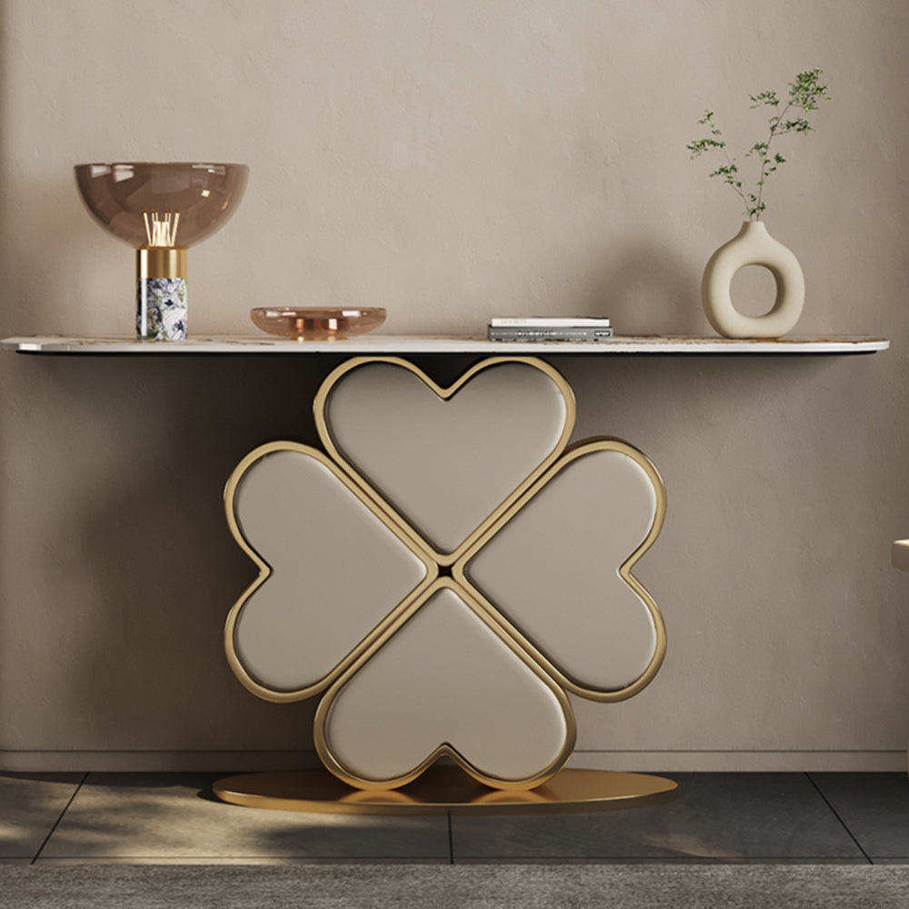 LUXORA CC1033 120/150cm Length Console Table Sintered Stone Countertop