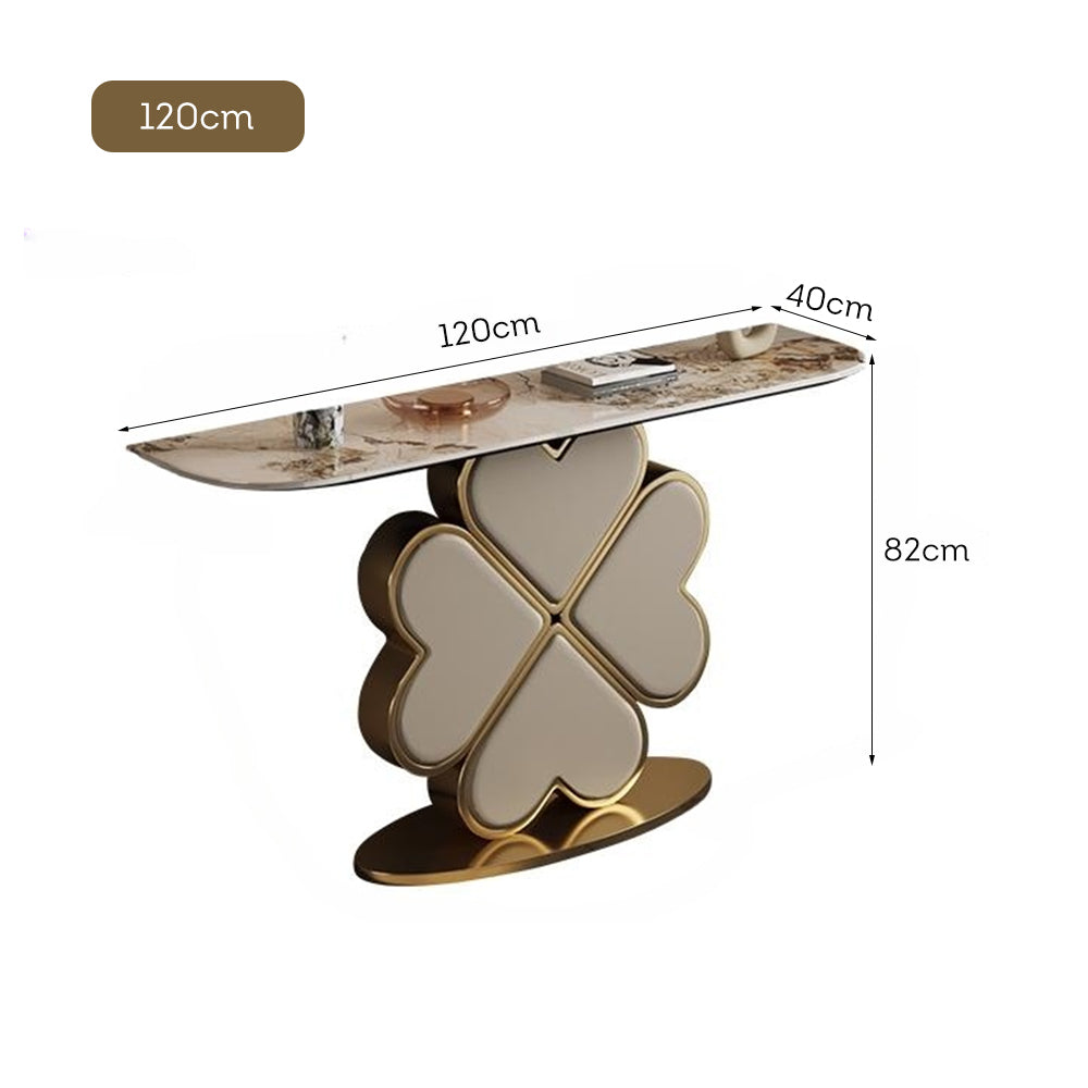 LUXORA CC1033 120/150cm Length Console Table Sintered Stone Countertop