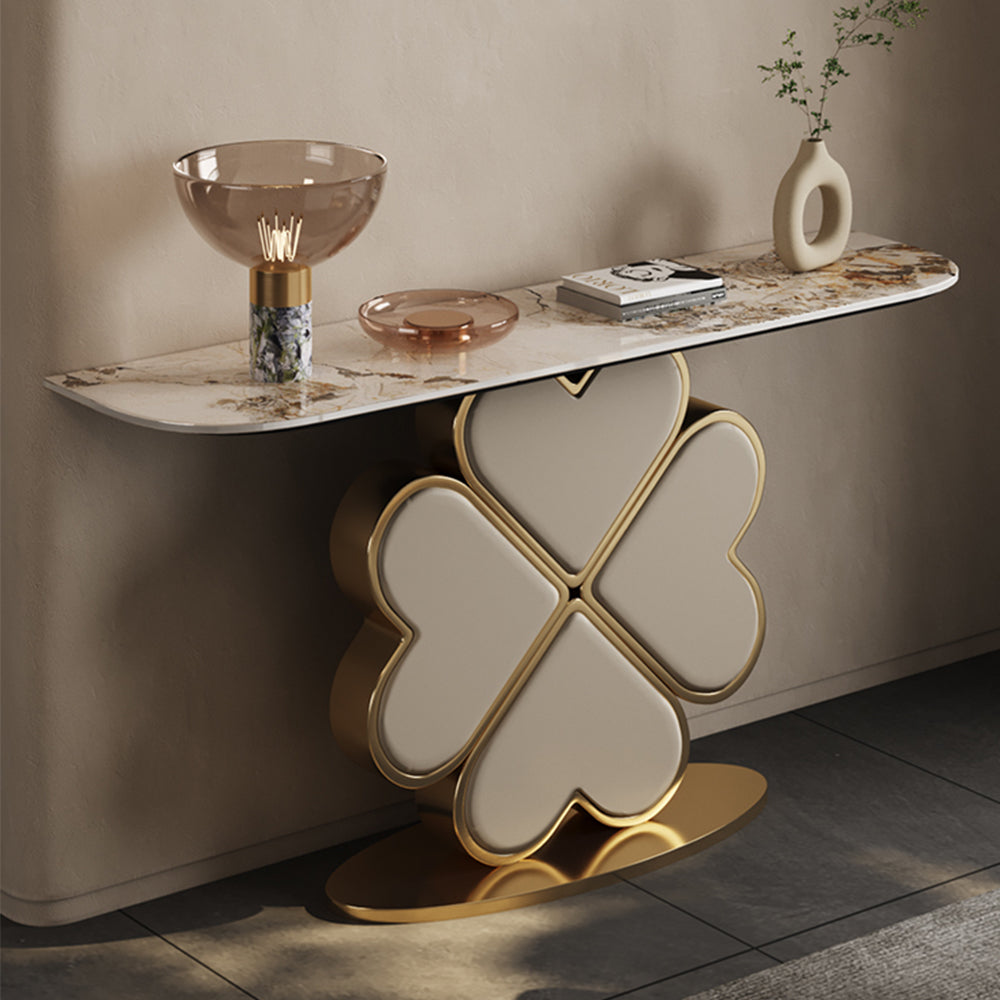 LUXORA CC1033 120/150cm Length Console Table Sintered Stone Countertop