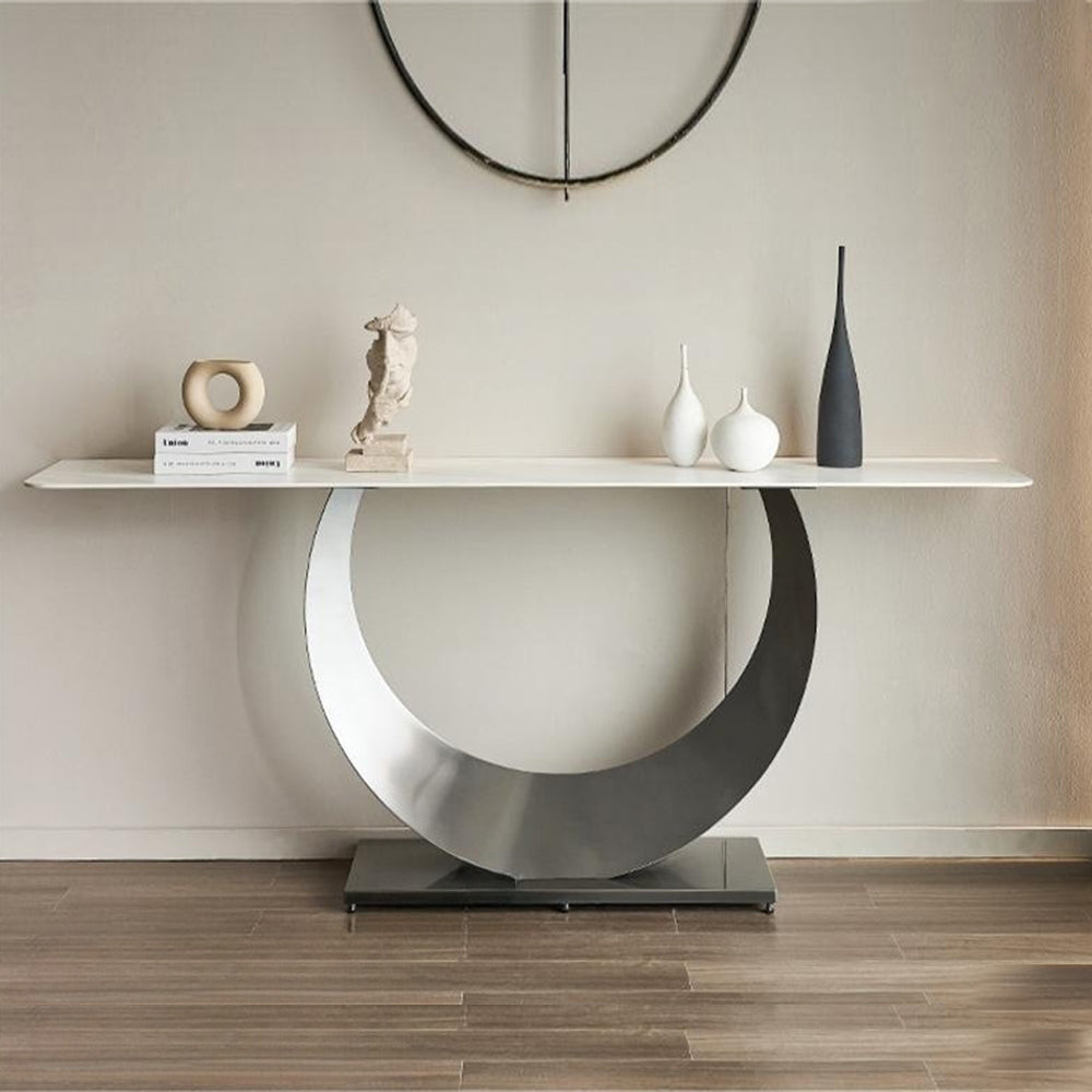 LUXORA CC1034 140/150/160cm Length Console Table Sintered Stone Countertop