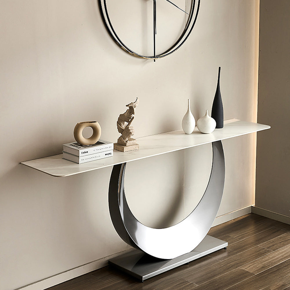 LUXORA CC1034 140/150/160cm Length Console Table Sintered Stone Countertop