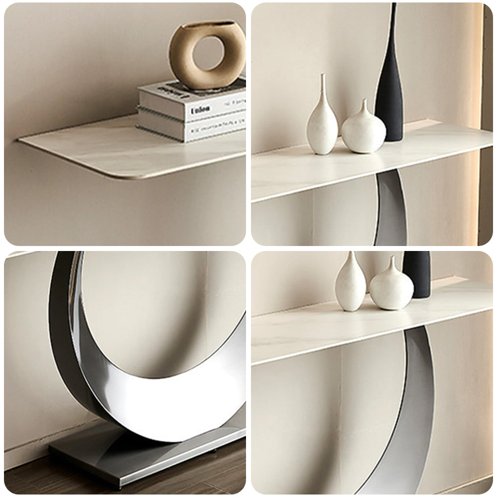 LUXORA CC1034 140/150/160cm Length Console Table Sintered Stone Countertop